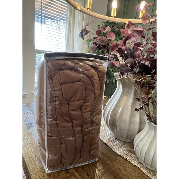 3pc King TENCEL Lyocell Comforter and Sham Set Copper - Threshold - Picture 5 of 6